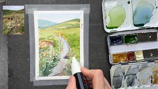 Composition for landscape sketching (Landscape Sketching Fundamentals)