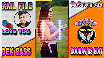 Ooi Maa Ooi 💥 Dek Bass Hindi Song 🎵 Xml file Status Video 🥀 #xml_file #song #edit #video