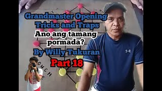 Dama Grandmaster Tutorial Opening Traps \& Tricks Part 18