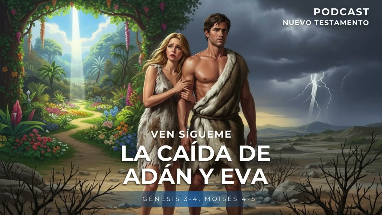 🔊PODCAST | La Caída de Adán y Eva | Génesis 3-5; Moisés 4-5 | Ven Sígueme