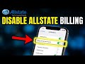 How to disable Allstate app notifications for billing - Easy Tutorial