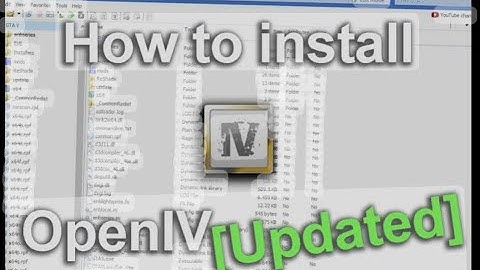 How to install open iv|| and how to make a mods folder in our gta5 # MOUIZ tech & gaming