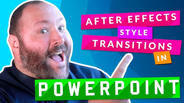 PowerPoint Motion Graphics - Flat Transition Tutorial