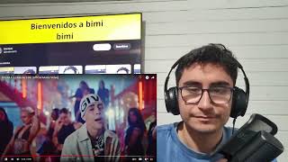 REACCION Cris MJ - La Noche Está (bimi)