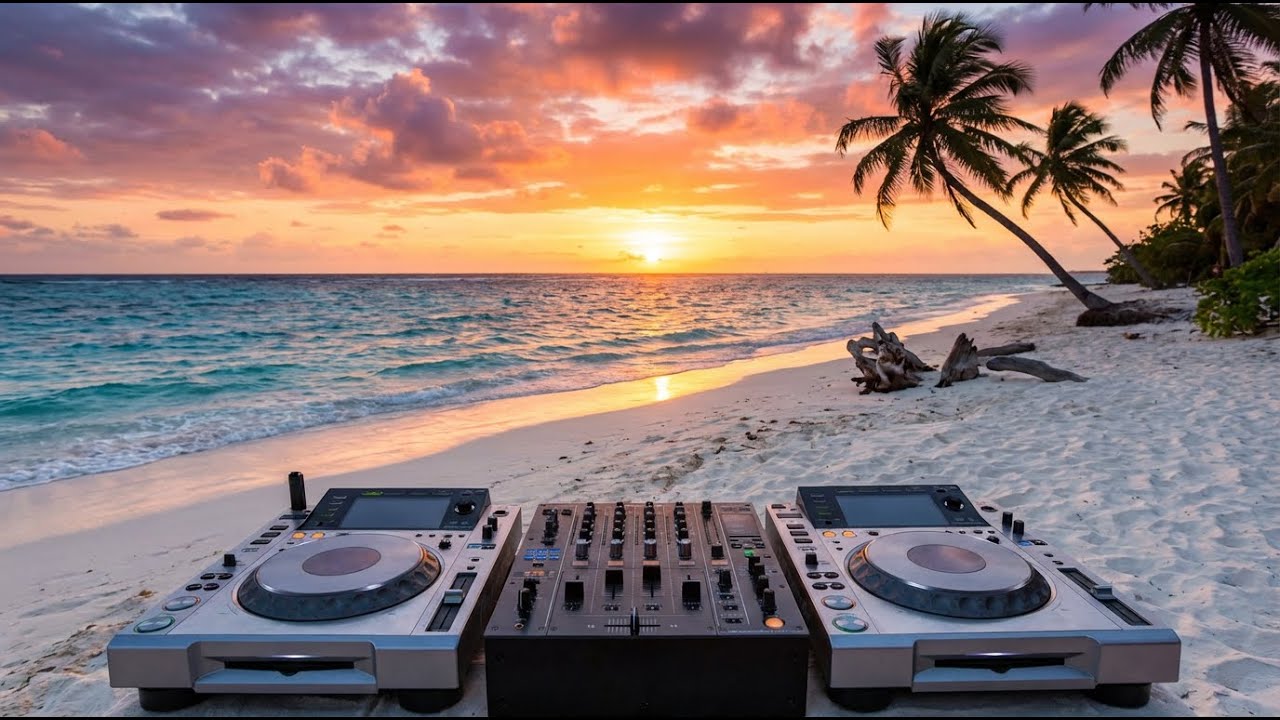 Deep House Beach Session 2026 | Sunset Music for Relaxation Study & Tropical Vibes
