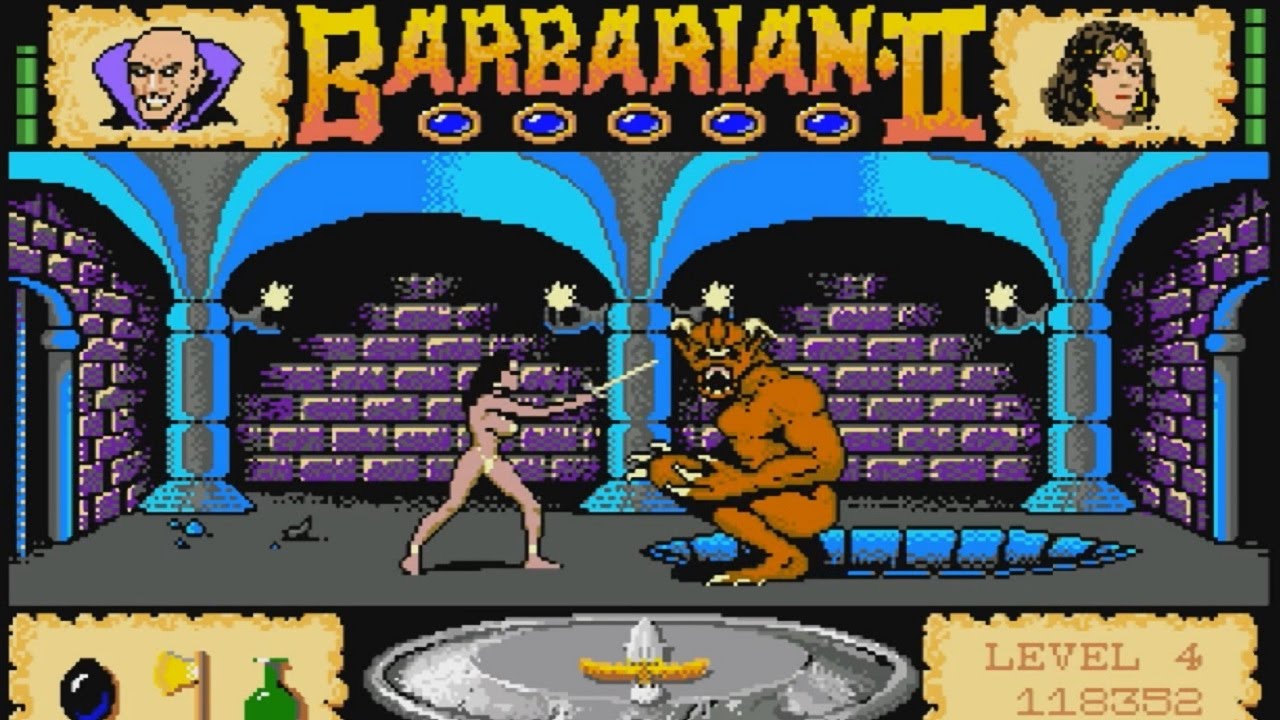 ⚔️ Barbarian Ii The Dungeon Of Drax Youtube