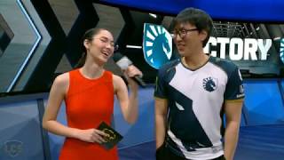 Doublelift is back with the Trash Talk.... Bang