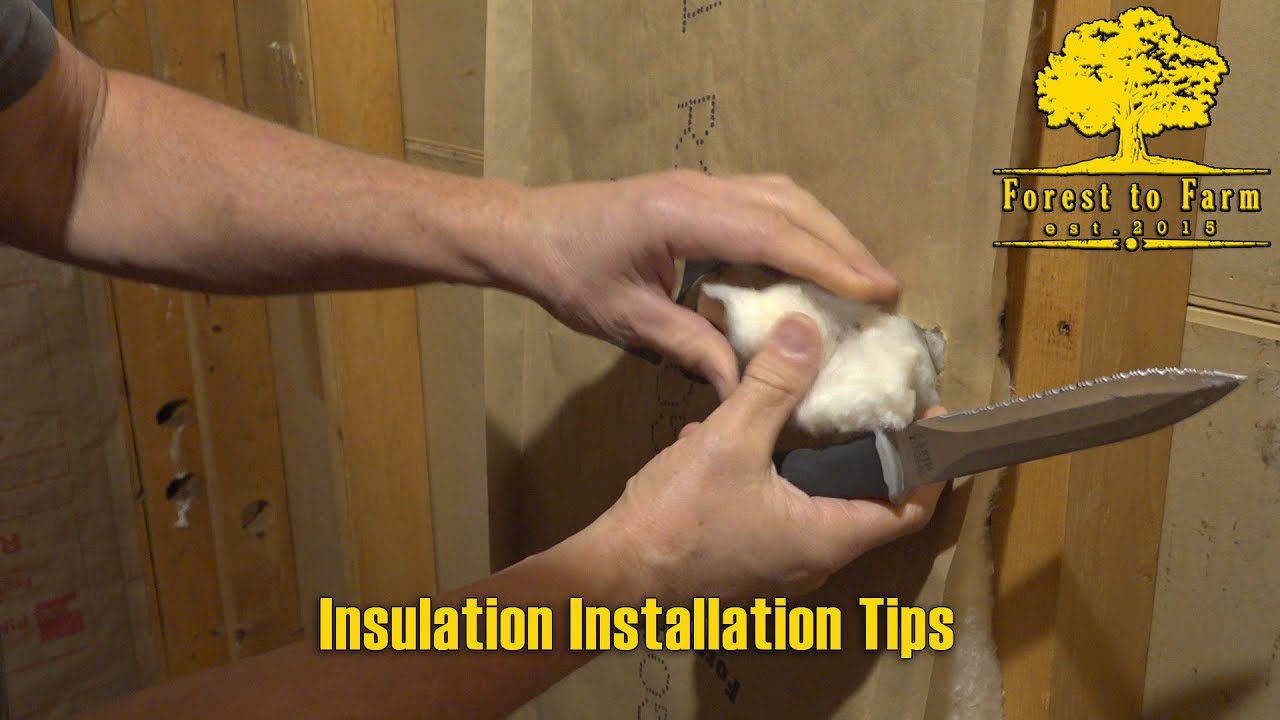 Insulation Installation Tips - YouTube