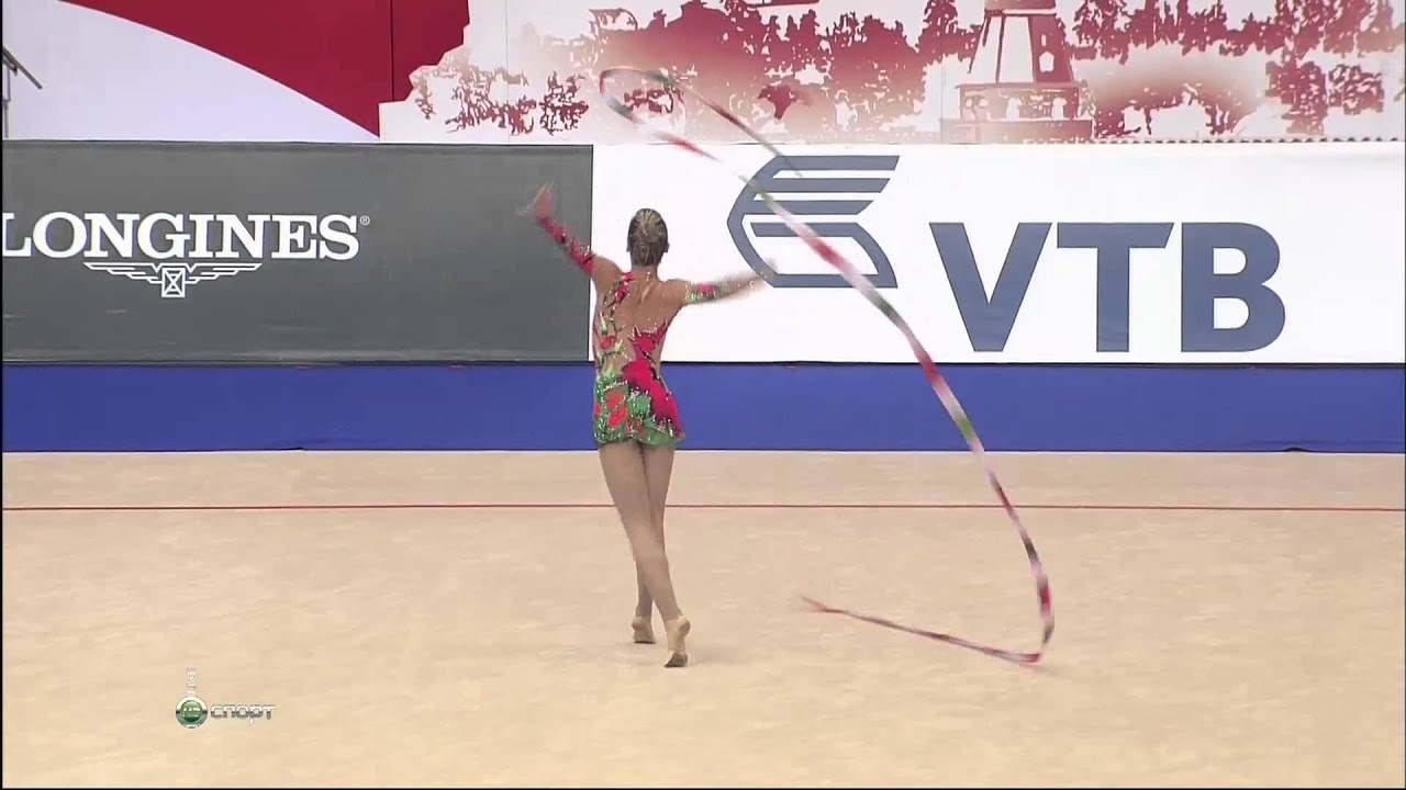 Irina Risenson Ribbon AA 2010 World Championships (HD)