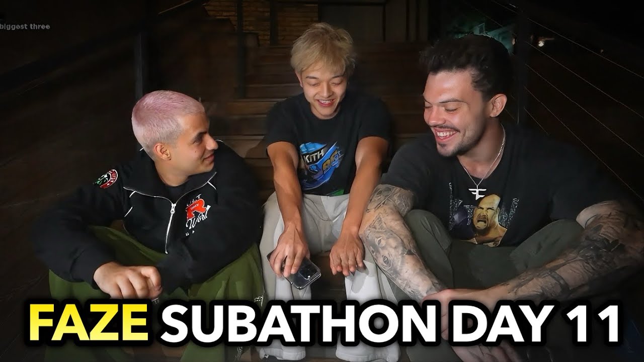 Обзор Faze Subathon DAY 11 (лучшие моменты)