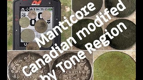 Minelab Manticore for Canadian Silver, LC