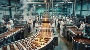 Inside Chocolate Factories| How Chocolate Is Made Step by Step (Factory Documentary)