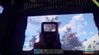 RUST Helicopter vs M249