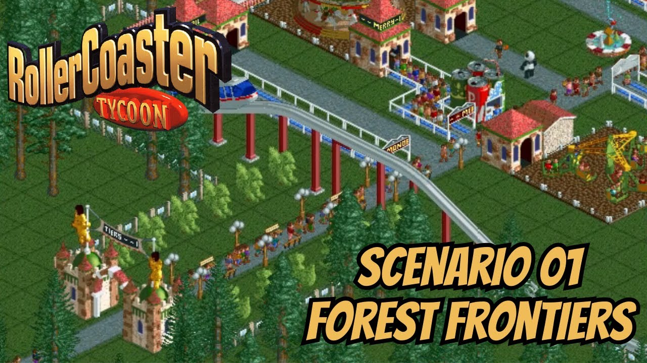 RollerCoaster Tycoon Classic: Forest Frontiers Scenario