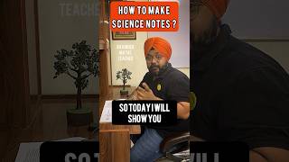 How to Make SCIENCE Notes ?🤔| Class 10 Boards 2025 #shorts #notes #class10 #science