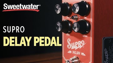 Supro Delay Pedal Demo