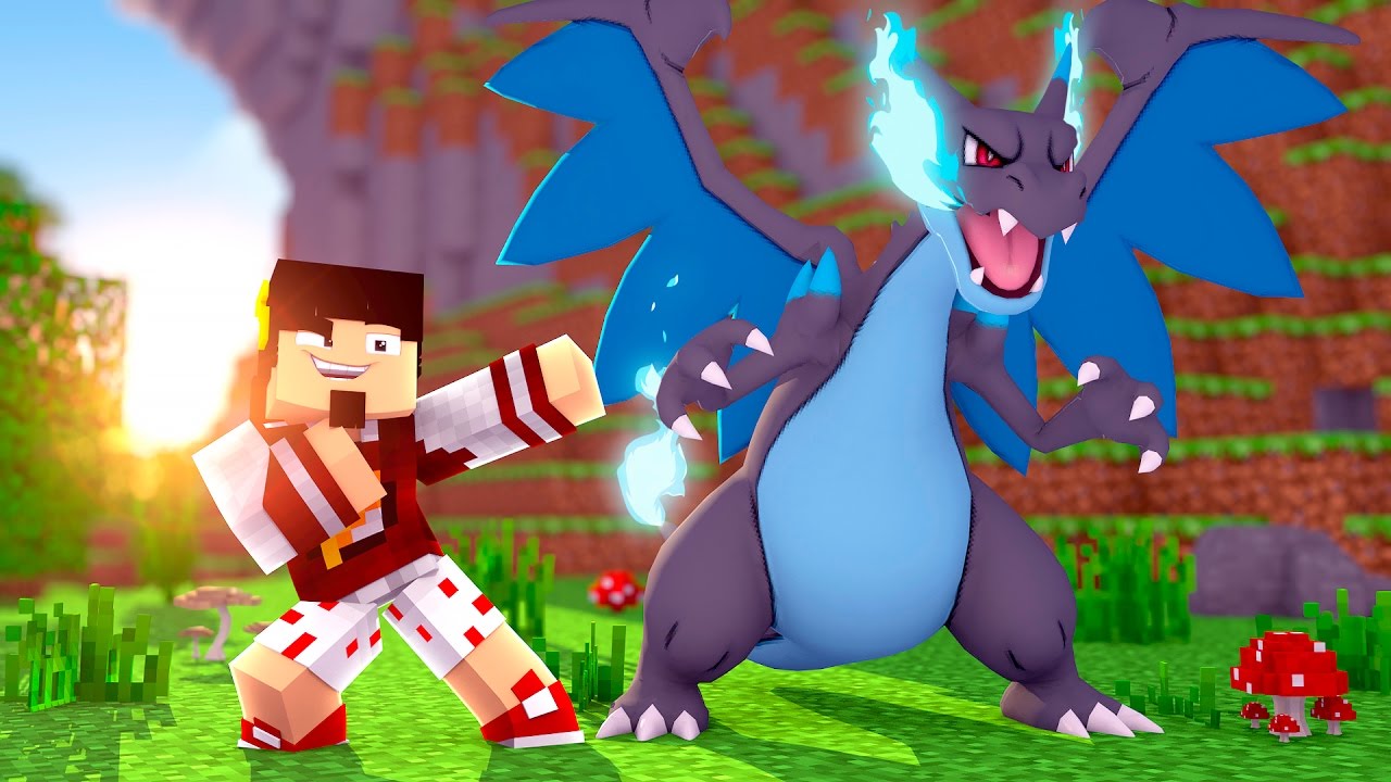 minecraft mega charizard pokemon