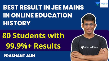 Result Talks JEE Main 2022 | Best Result in Online Education history | Prashant Jain