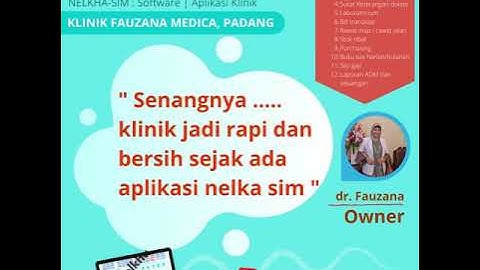 SOFTWARE KLINIK / APLIKASI KLINIK : NELKHA SIM