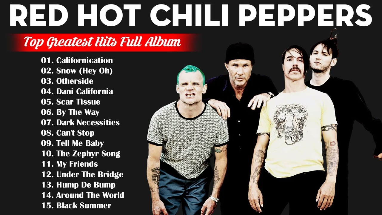 Red Hot Chili Peppers Greatest Hits Best Songs of Red Hot Chili