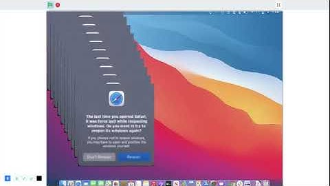macOS Big Sur Crazy Error