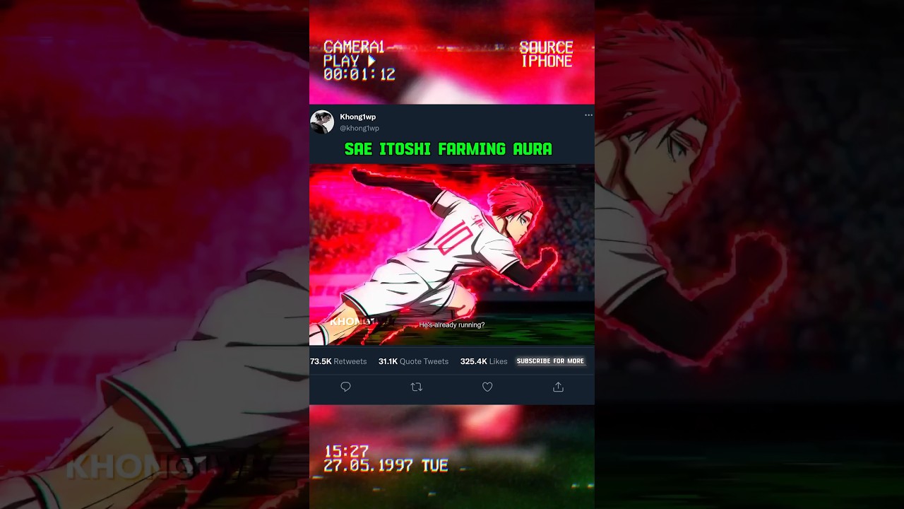 sae itoshi farming Aura | blue lock edit 