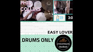 Phil Collins Easy Lover (Drums Only) Play Along by Praha Drums Official (37.c)