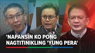 'Nagtitinikling 'yung pera': Testigo nagtataka sa manager's checks ni VP Sara | ABS-CBN News News