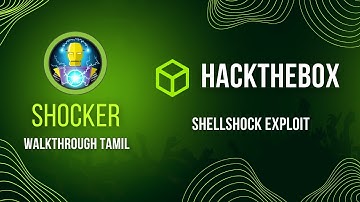 Shocker HackTheBox Walkthrough Tamil | HTB Shocker Walkthrough | Shellshock Vulnerability Exploit