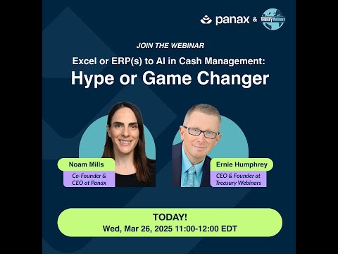 Excel or ERP(s) to AI in Cash Management: Hype or Game Changer