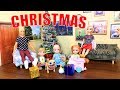 CHRISTMAS 2018! - Elsa and Anna and Kristoff Toddlers stay up to see Santa!