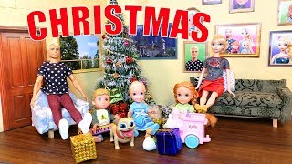 CHRISTMAS 2018! - Elsa and Anna and Kristoff Toddlers stay up to see Santa!
