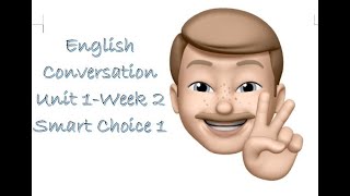 Unit 1, part 1. Smart Choice 1 - BE verb