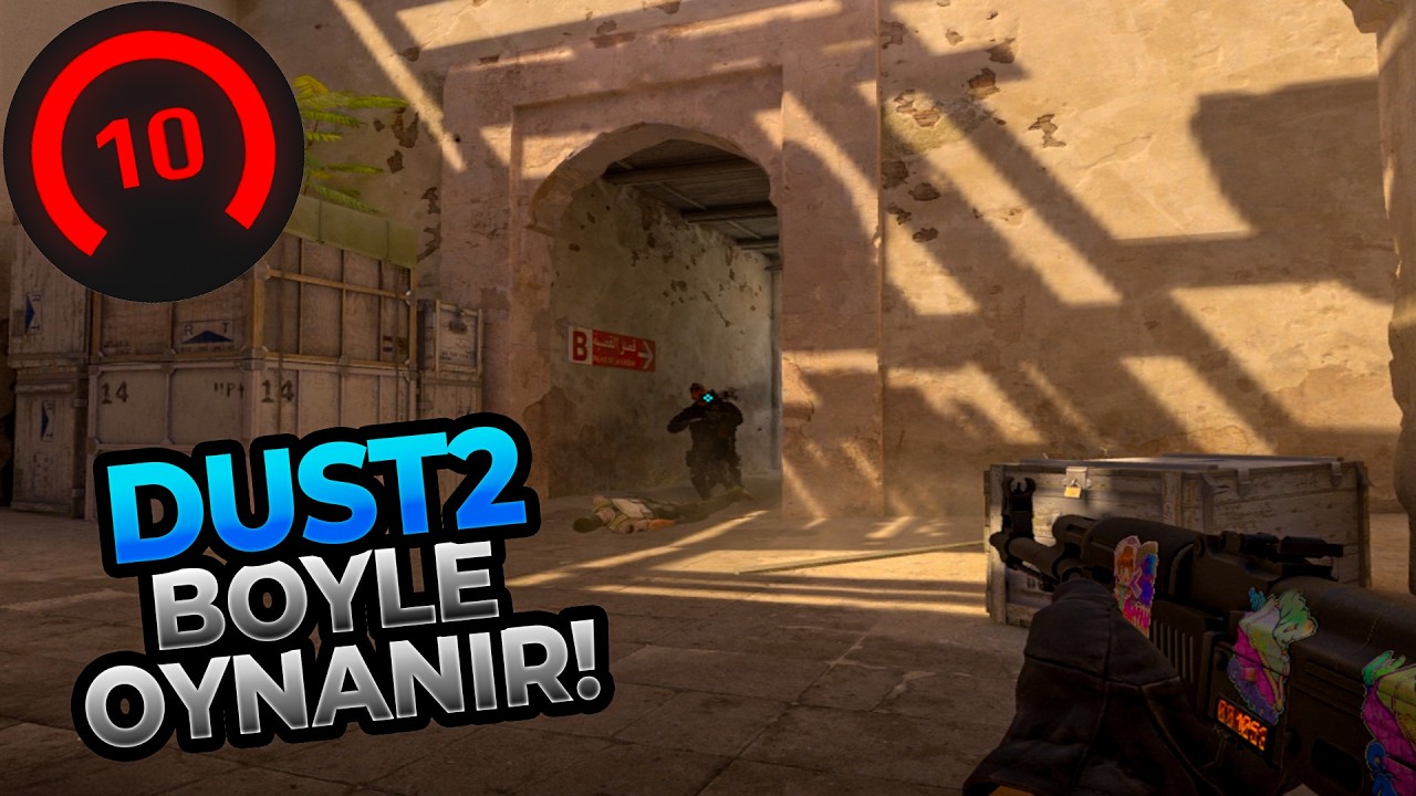 CS2 - Faceit 2800+ ELO | Dust 2 | Dust 2 Böyle Oynanır! (CS2 POV/Gameplay)