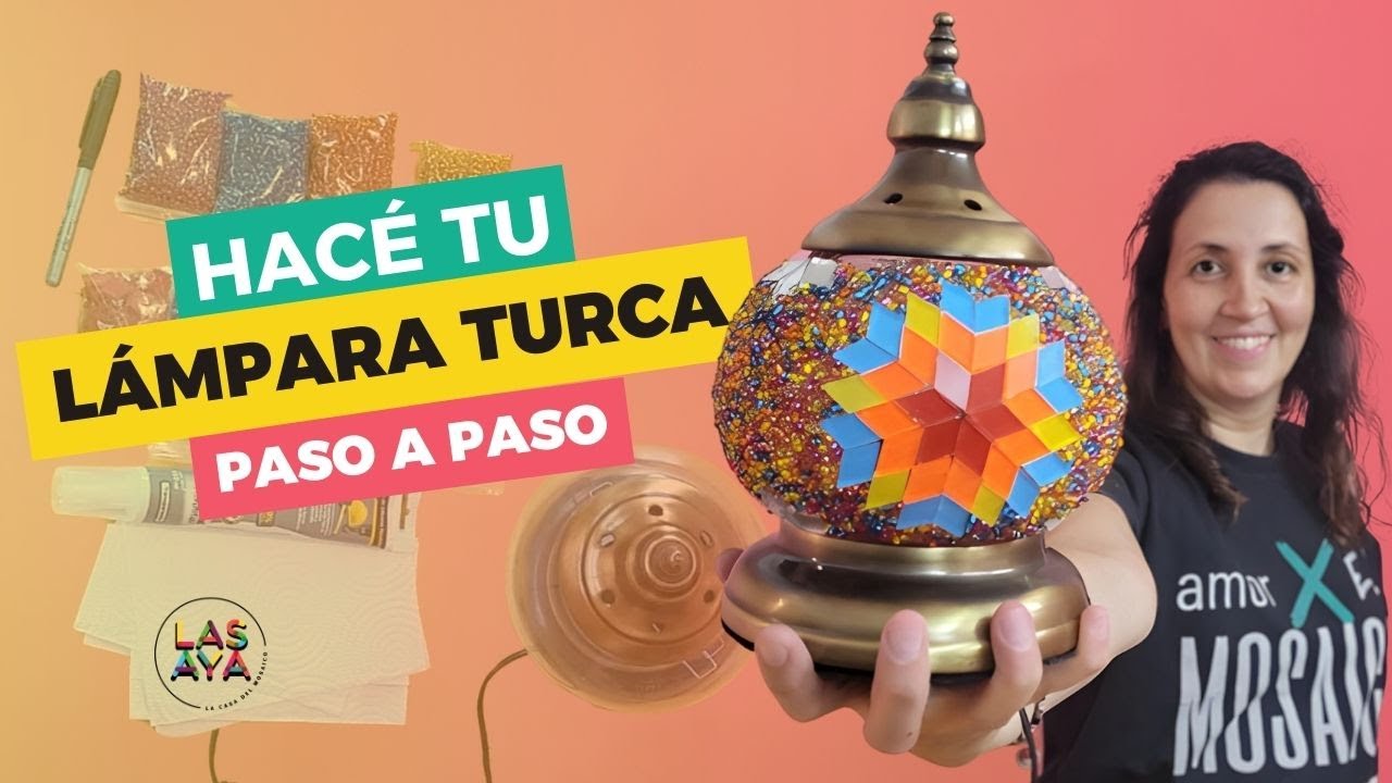 Cómo Hacer una Lámpara Turca en Mosaico: Paso a Paso ✨