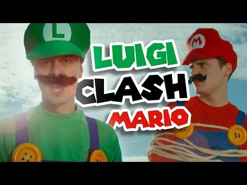 LUIGI BASHES MARIO