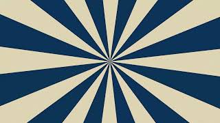 4k Retro Background Video No Copyright | Mesmerizing Retro Starburst Pattern