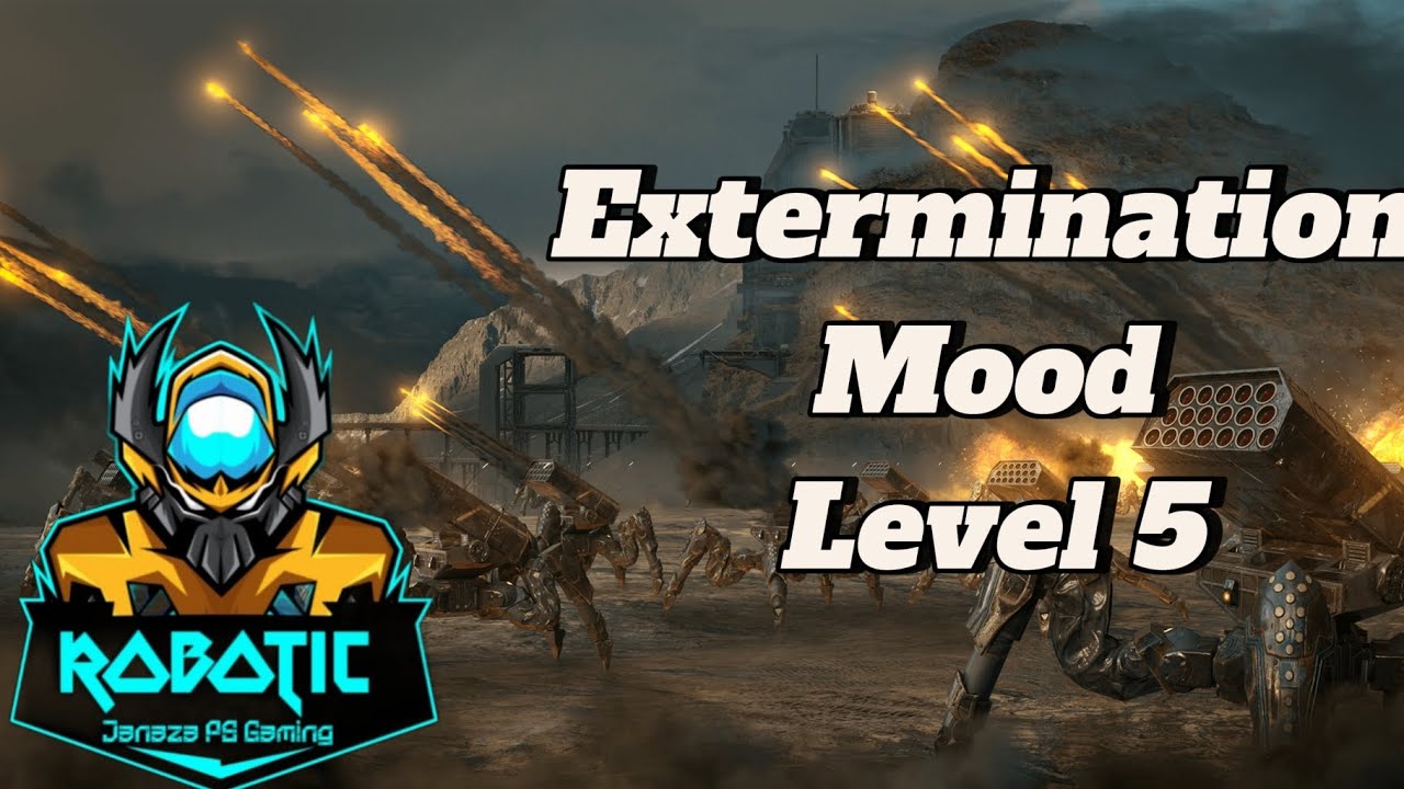 #warrobots Extermination mood Level 5 Platinum - YouTube