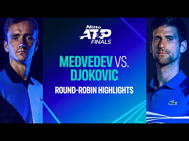 Novak Djokovic vs Daniil Medvedev | Nitto ATP Finals