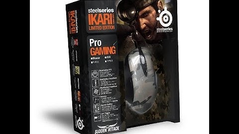Unboxing SteelSeries Ikari Laser Limited Edition (Sudden Attack)