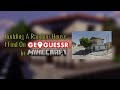 Finding a house in Geogeussr and building it in Minecraft