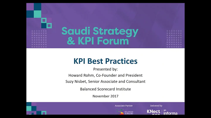 Webinar: KPI Best Practices