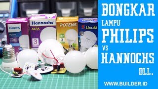 Bongkar Lampu Philips vs Hannochs Vs merek lain, Mana yang Terbaik?. 