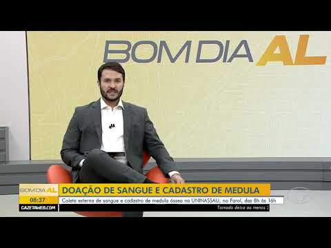 Coleta externa de sangue e cadastro de medula óssea na Uninassau, no Farol, das 8h às 16h - 25/08/26