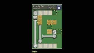 Pushing Machine (Impossible) Level Puzzle 36 - Perfect Solution