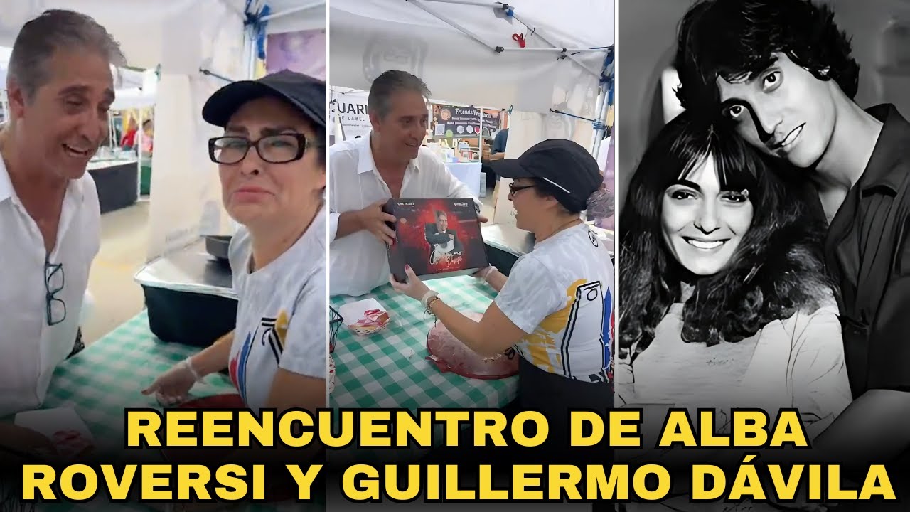 GUILLERMO DÁVILA SORPRENDIÓ A ALBA ROVERSI