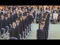 岡山の多くの中学校で入学式 新たな一歩を踏み出す「わくわくしてます」