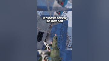 we raided them with their own rockets... #rust #rustgamee