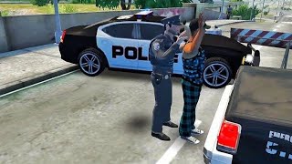The criminal was arrested by 🚨 🚓 Police Simulator 2023 #policecar #crimnal screenshot 3