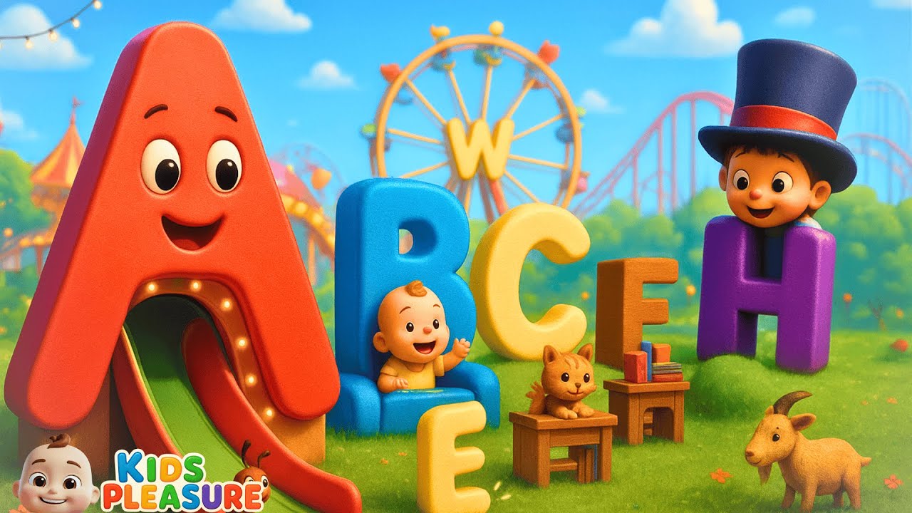 ABC Phonics Song for Kids | Learn Letter Sounds A-Z [Nursery Rhymes ...